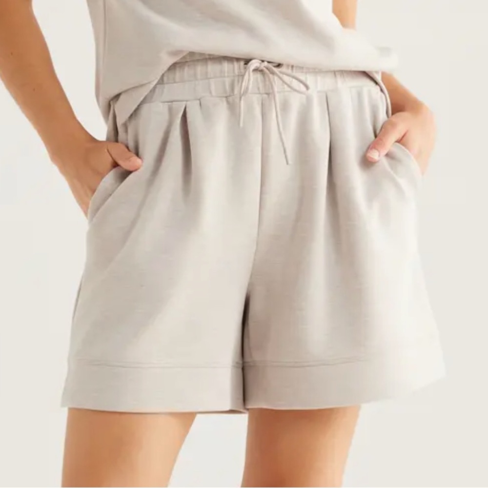 Zella Ultrasoft High Waist Knit Shorts